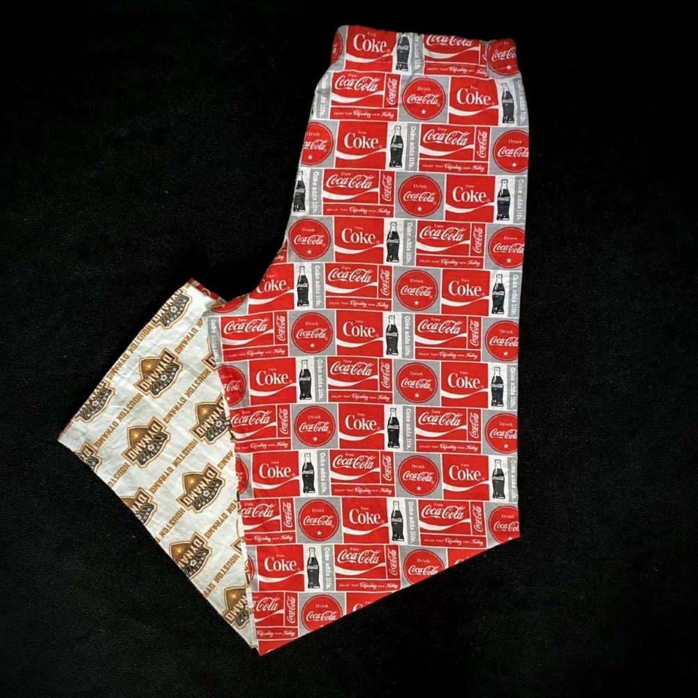 Boys handmade lounge pants Houston Dynamo Coca-Cola - Picture 3 of 5